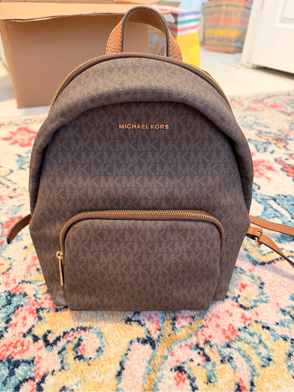 Michael Kors Brown purse/backpack